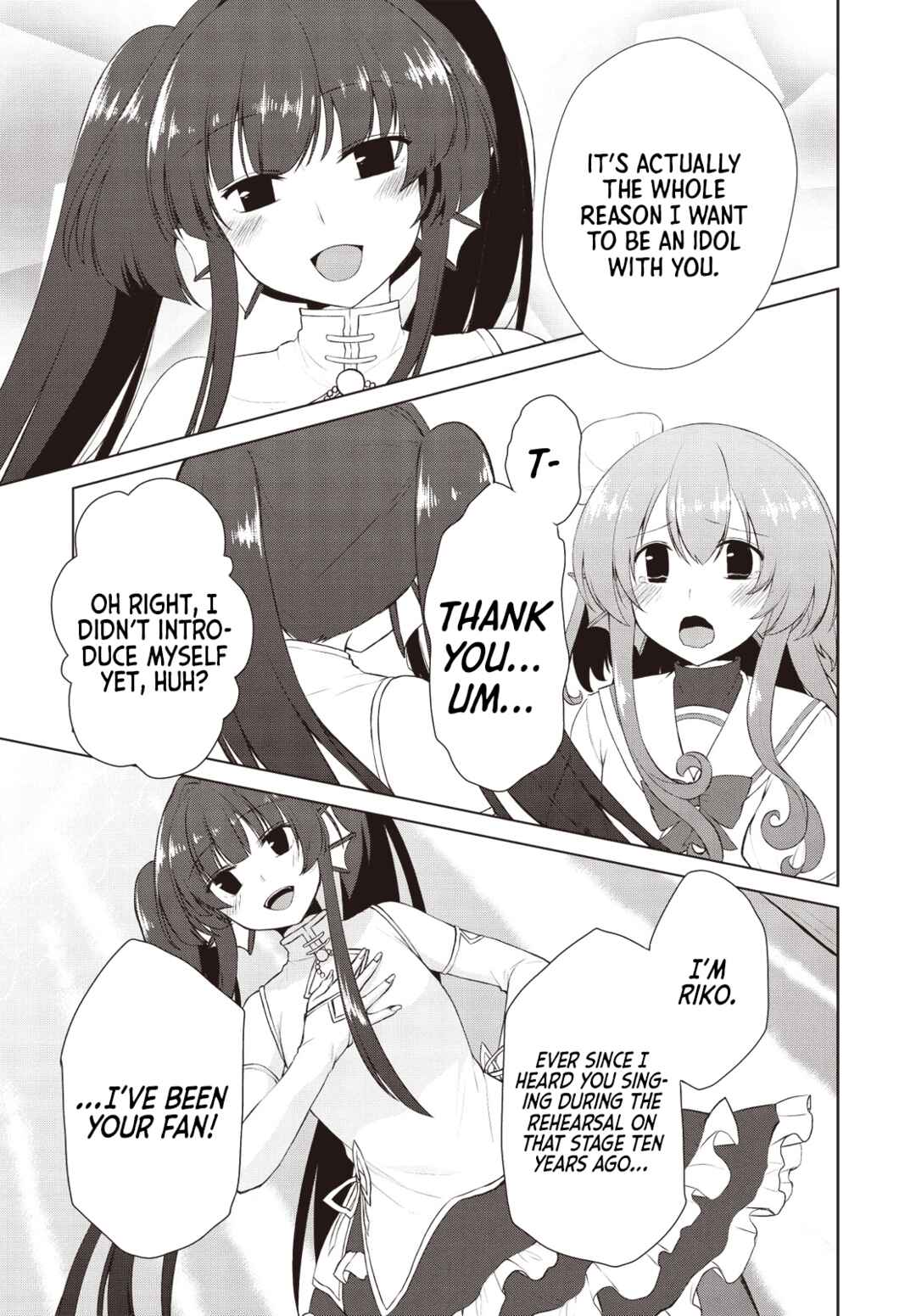 Page 9 Chapter 3 Bermuda △ Triangle: Karen on Stage ♪