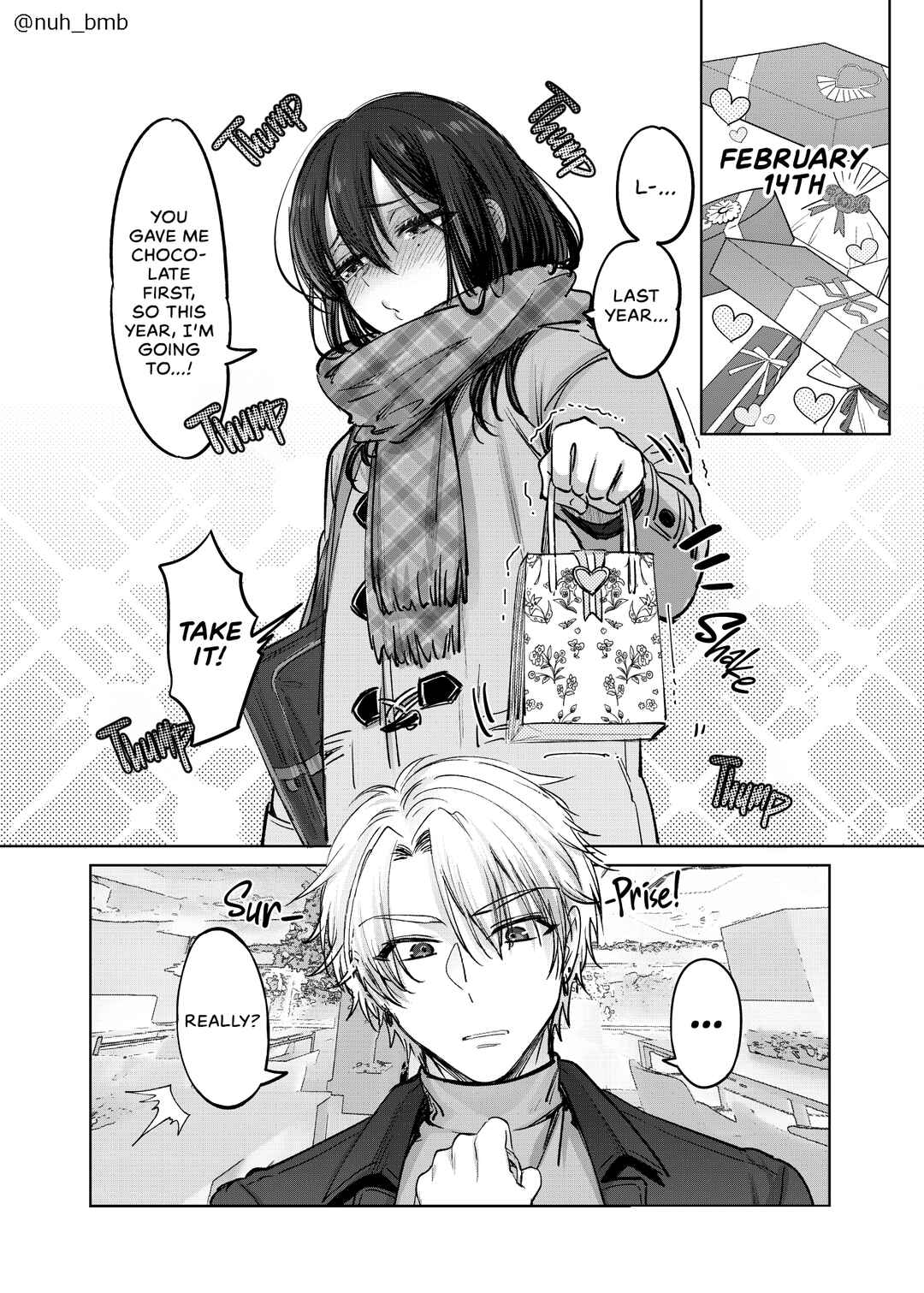 Page 1 Chapter 2 Beginner Crossdresser ♂ and Valentines Day