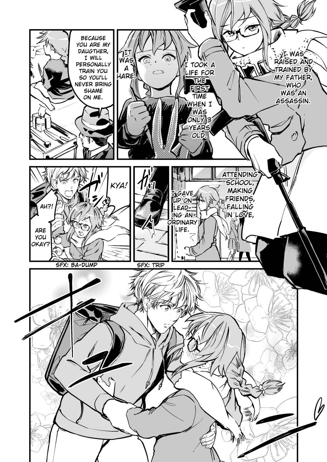 Page 1 Chapter 1 Koroshiya Shoujo no Renai Shiren