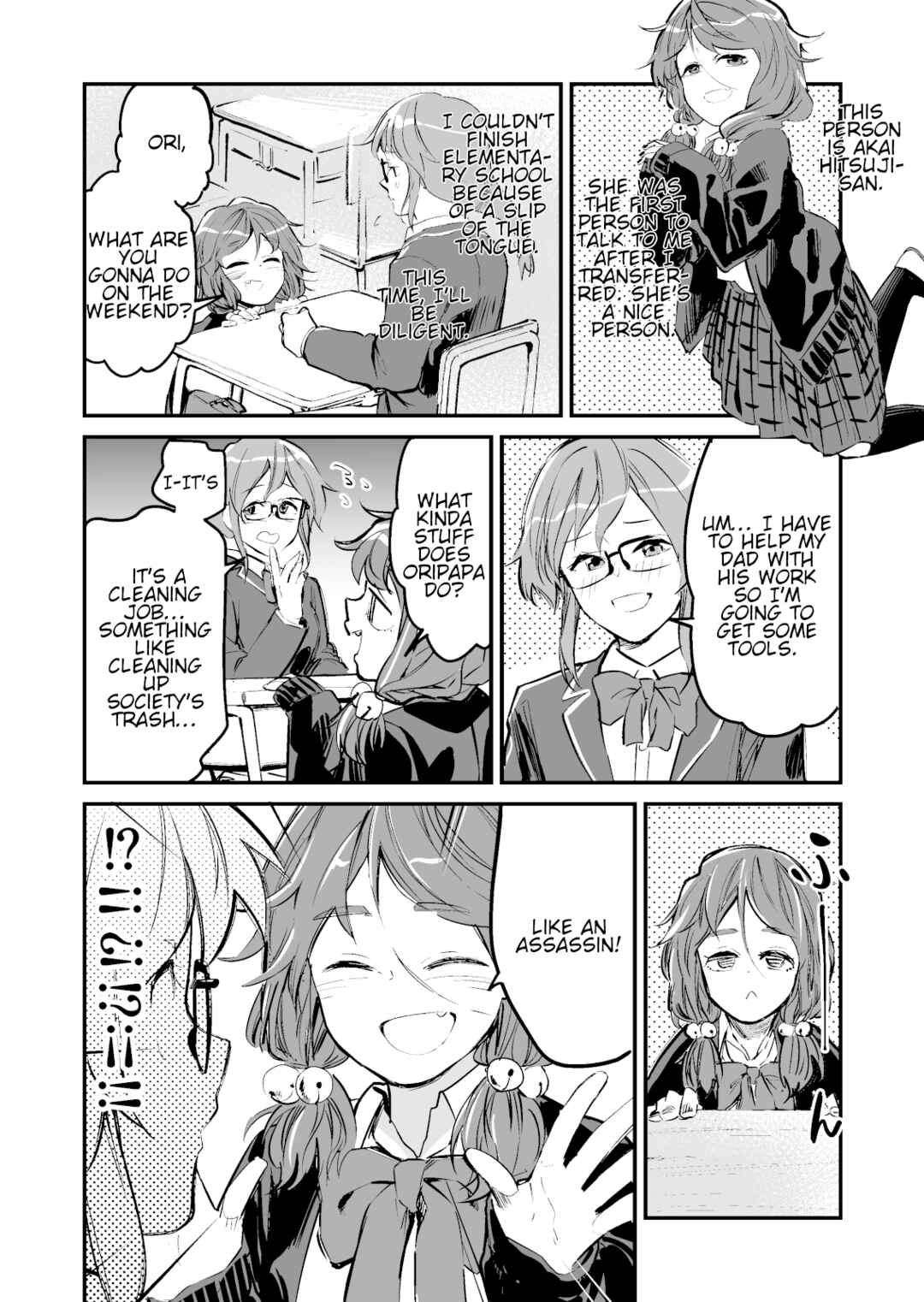 Page 1 Chapter 3.5 Koroshiya Shoujo no Renai Shiren