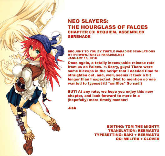 Page 40 Chapter 3 Shin Slayers - Falces no Sunadokei