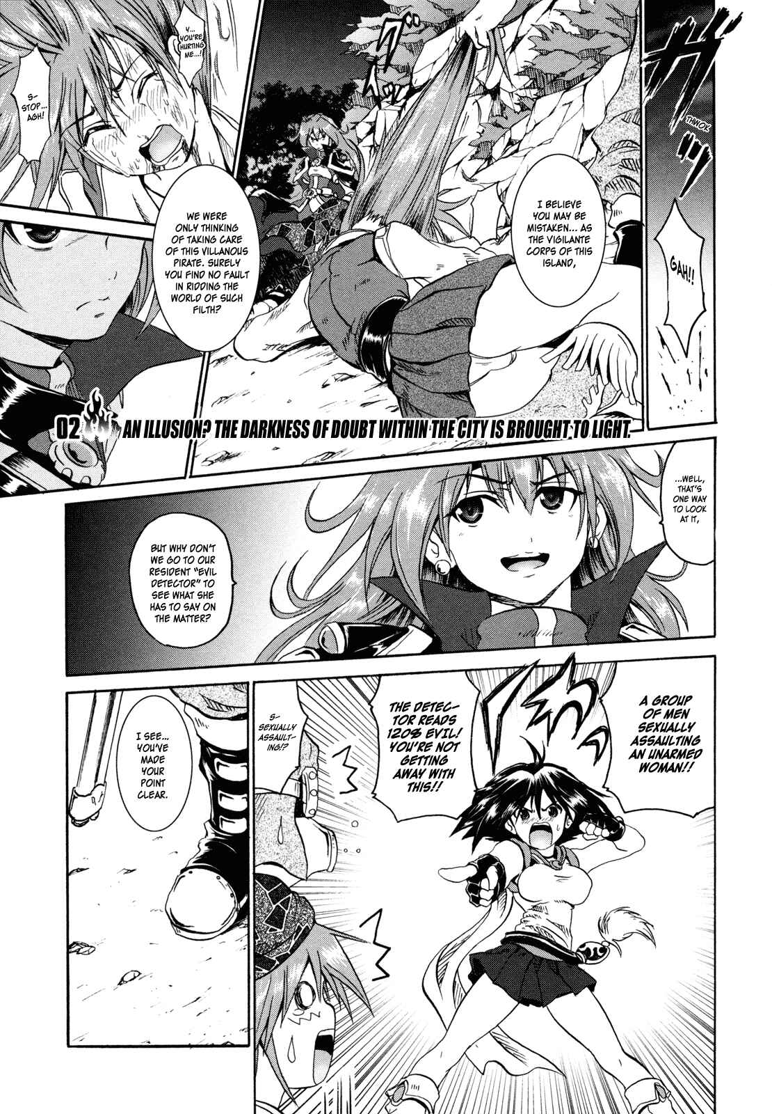 Page 1 Chapter 2 Shin Slayers - Falces no Sunadokei