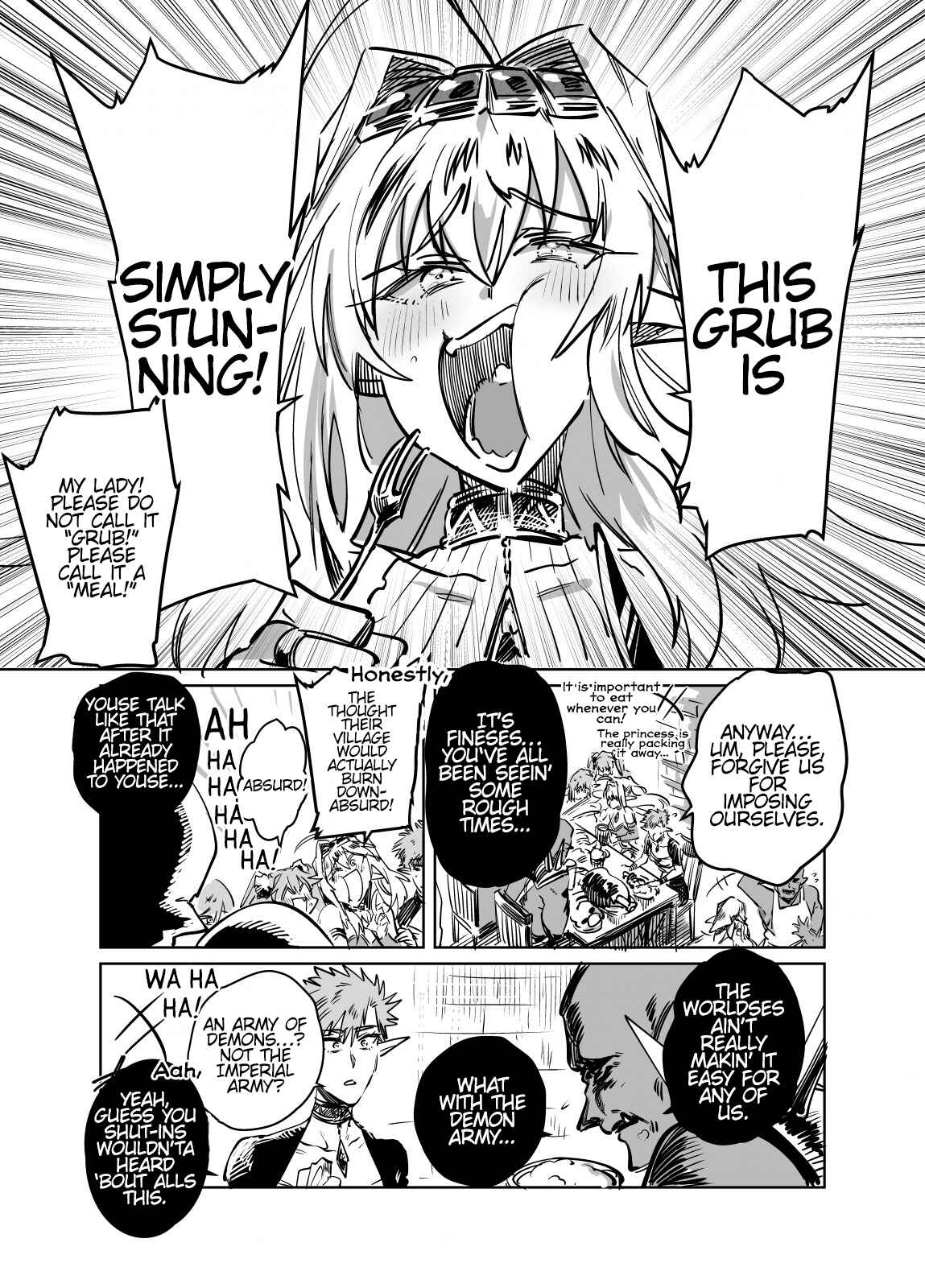 Page 1 Chapter 8 Super Ultra Ultimate Cute Elf Book