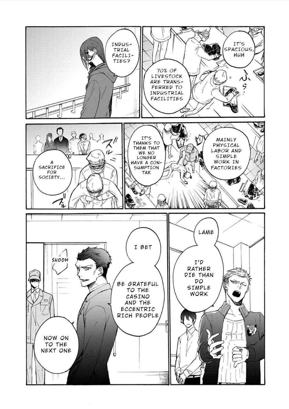 Page 13 Chapter 5 Minasama ni wa Jinken ga Gozaimasen