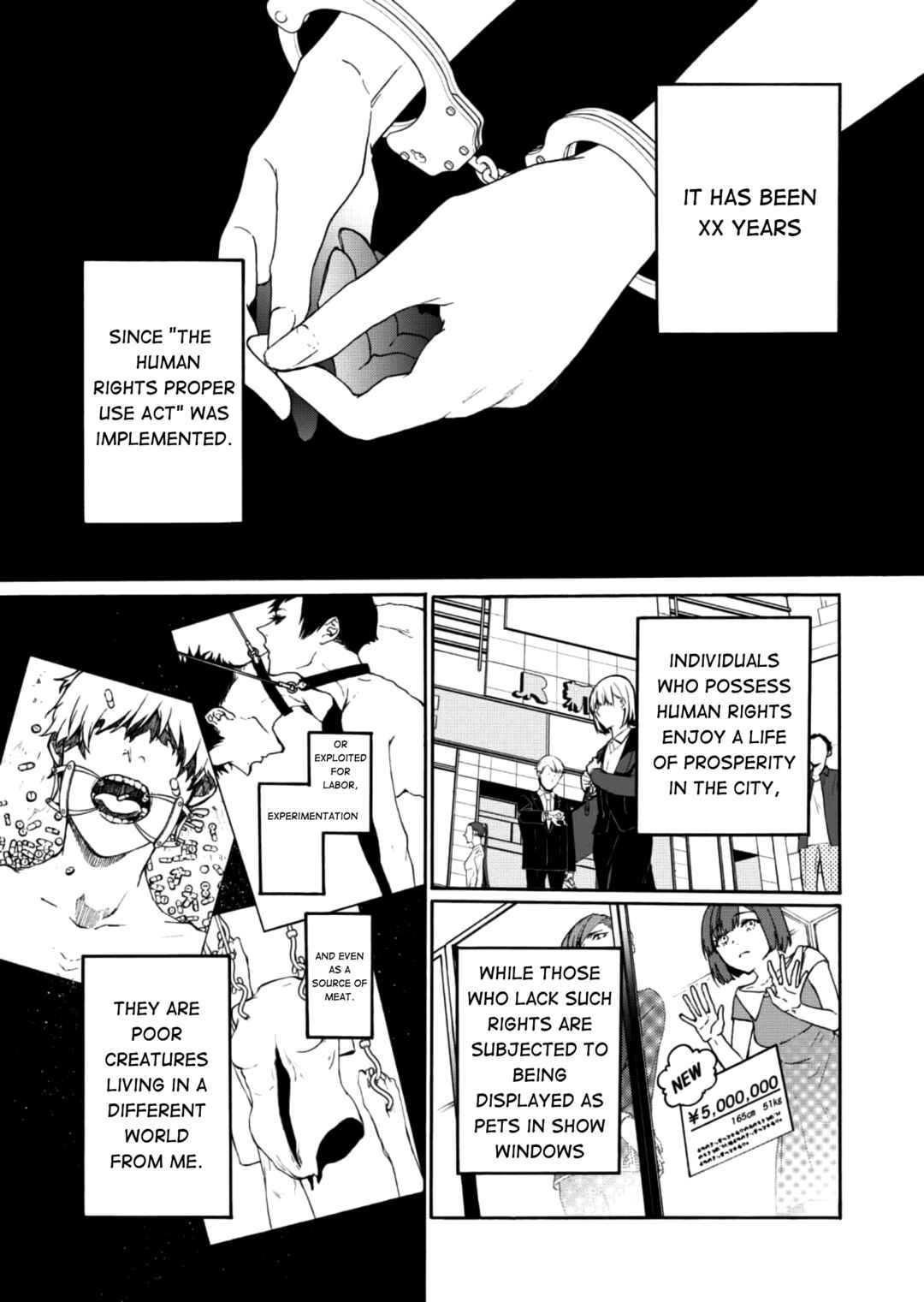 Page 4 Chapter 1 Minasama ni wa Jinken ga Gozaimasen