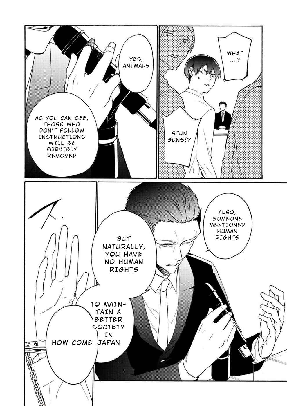 Page 7 Chapter 4 Minasama ni wa Jinken ga Gozaimasen
