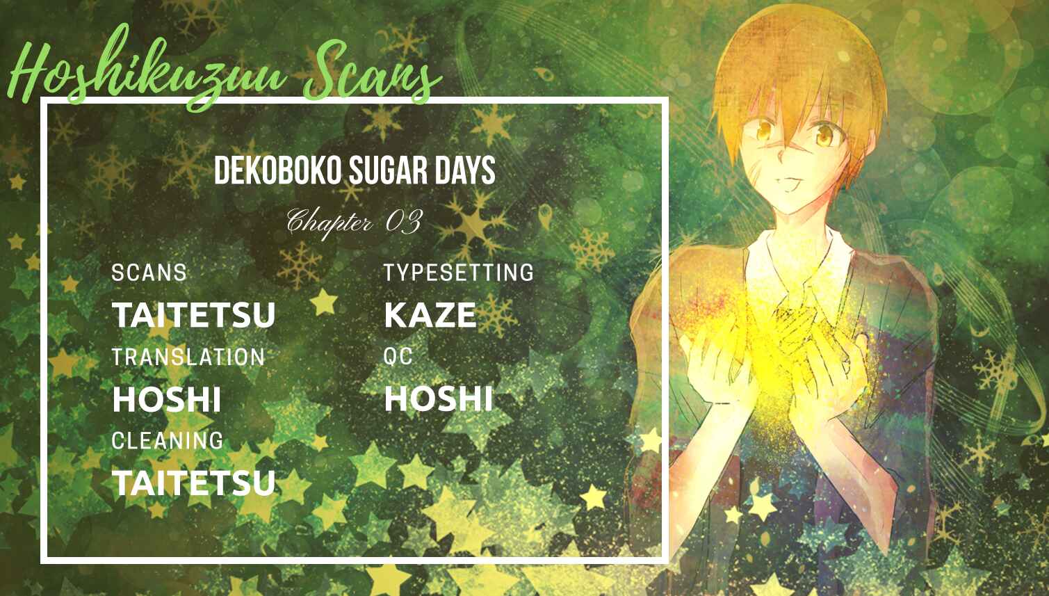 Page 1 Chapter 3 Dekoboko Sugar Days