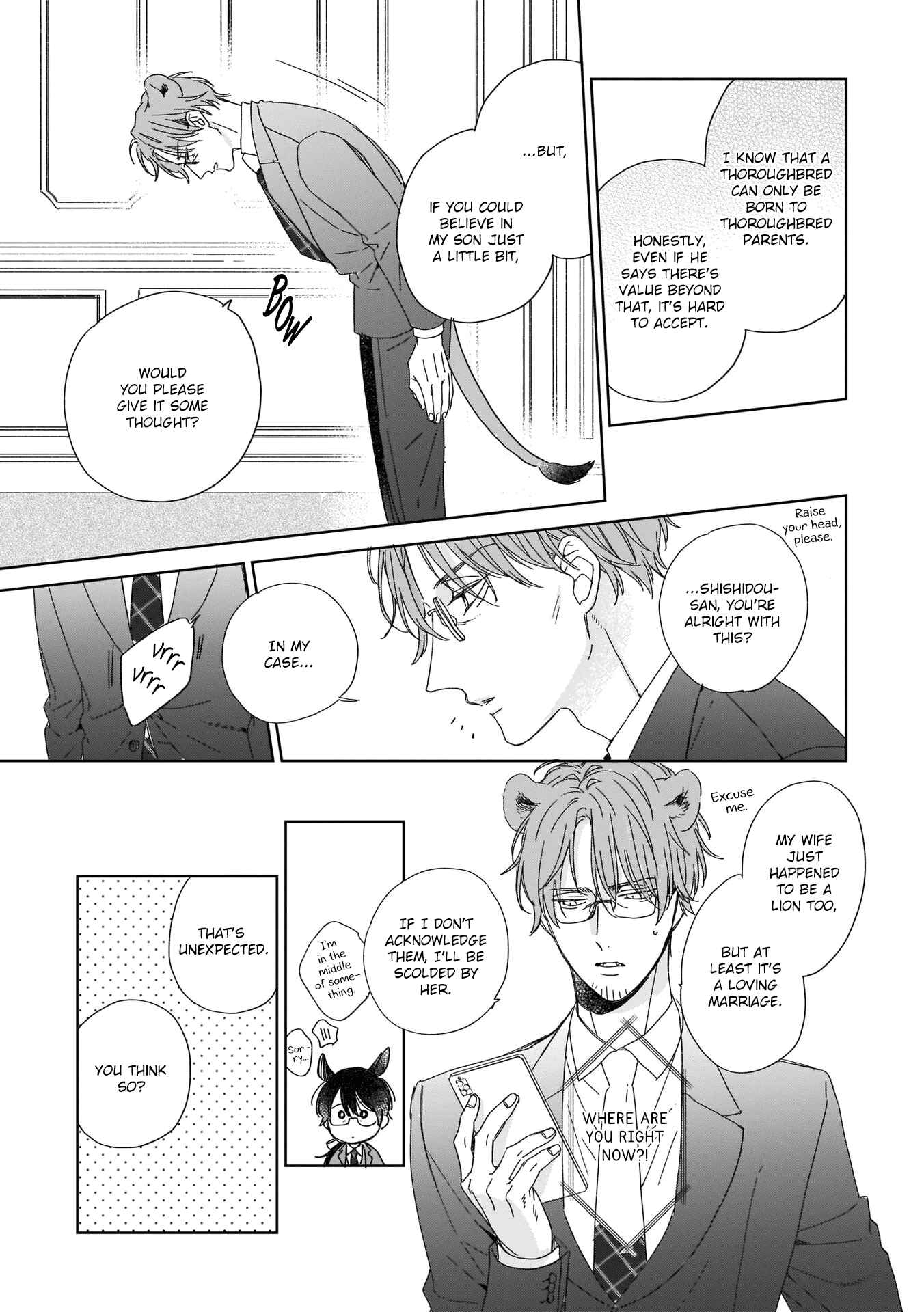 Page 34 Chapter 6 Thoroughbred wa Yuruganai