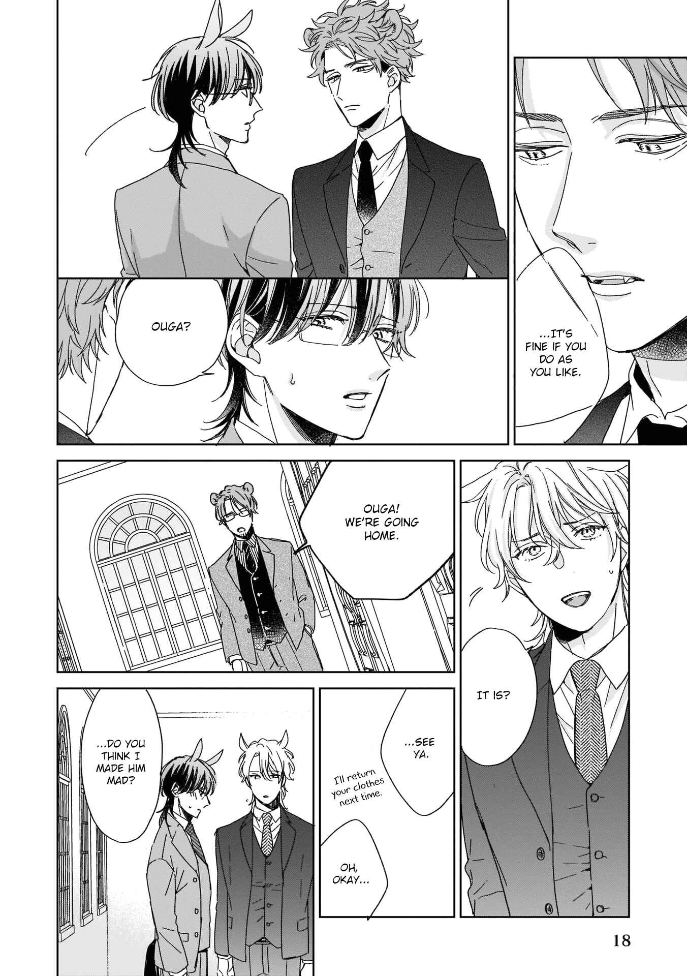 Page 18 Chapter 4 Thoroughbred wa Yuruganai