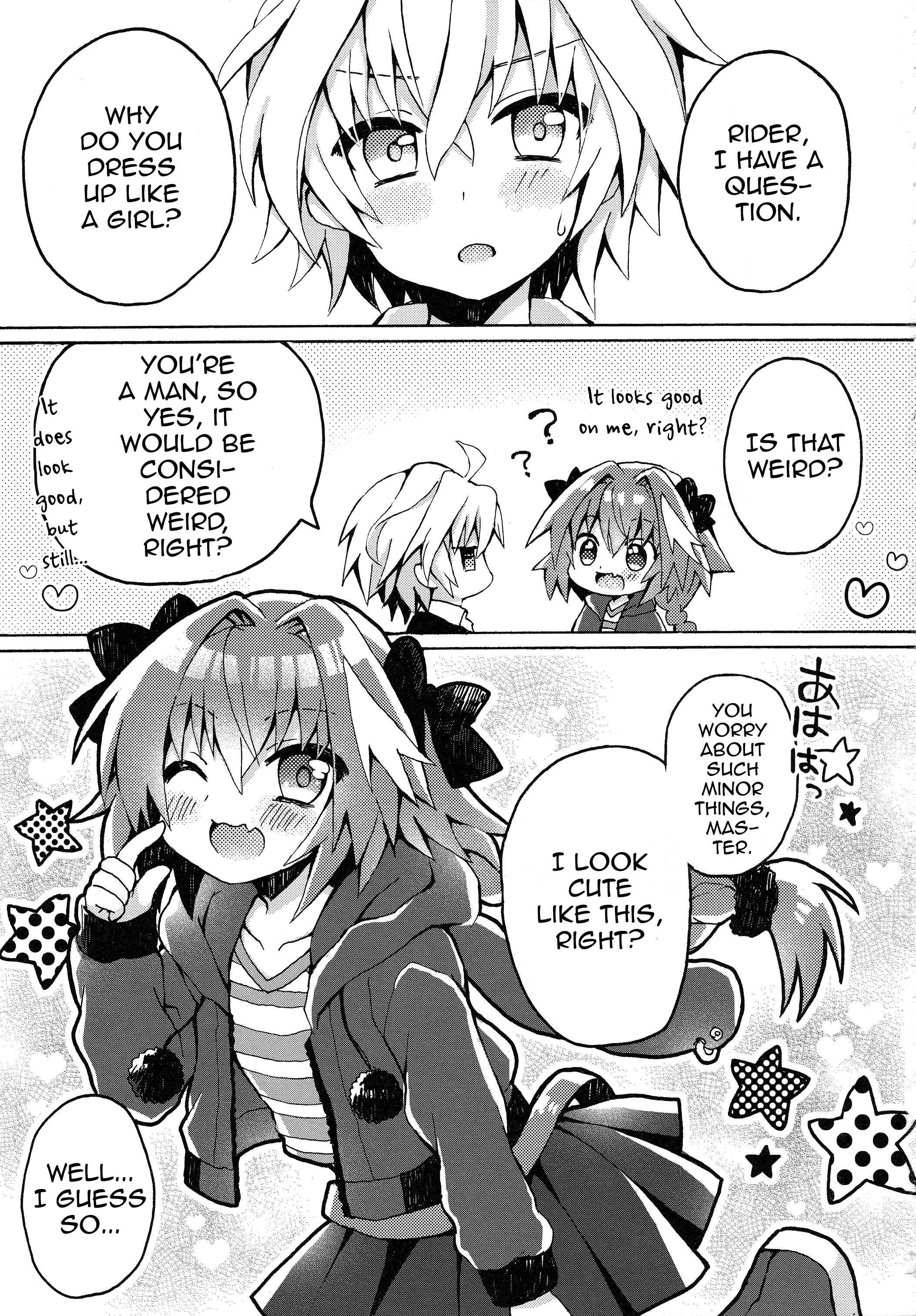Page 2 Chapter Unknown_4ab6 Fate/Apocrypha - Astolfo-kun to Master ga Ecchi Suru Hon (Doujinshi)