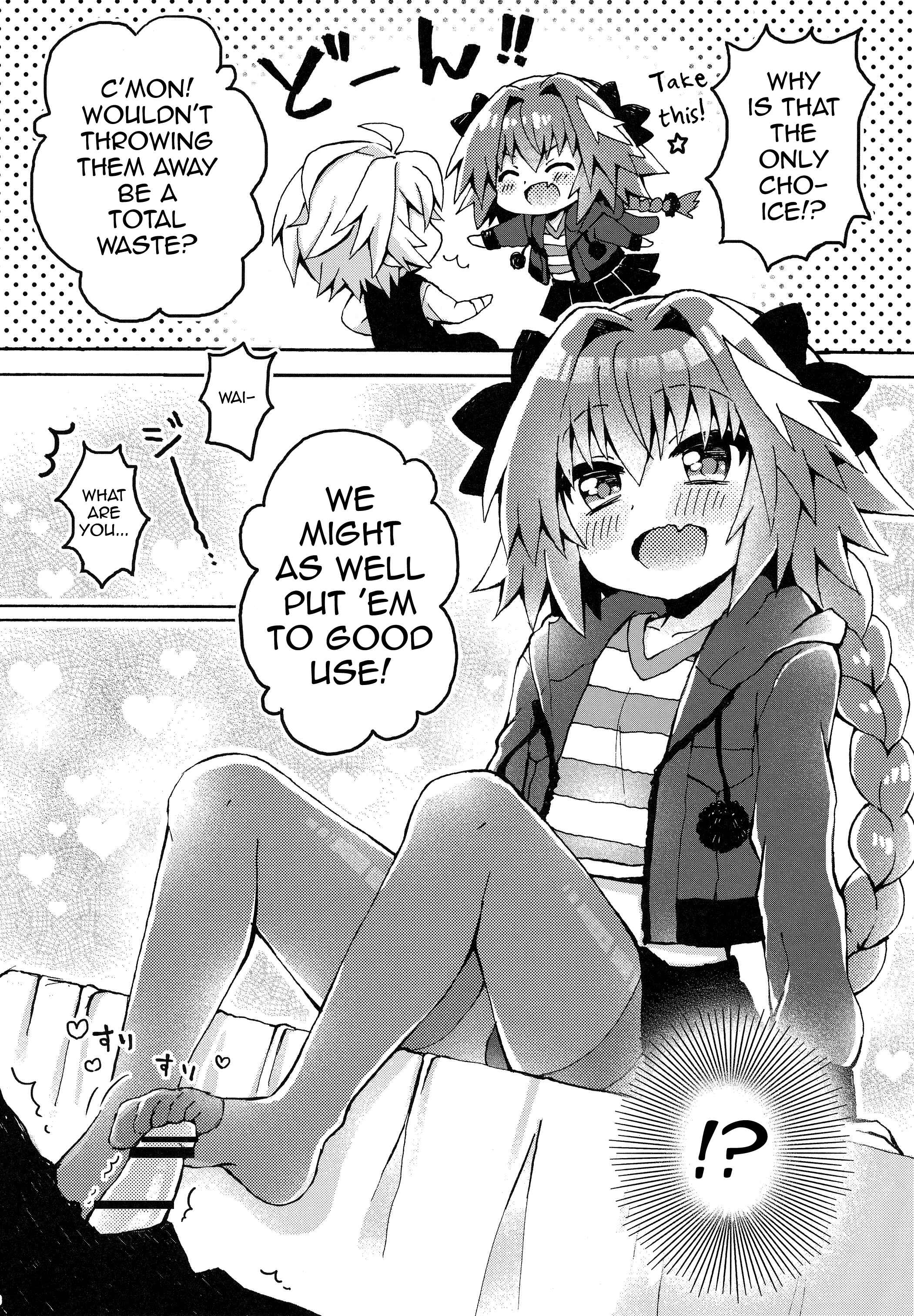 Page 5 Chapter Unknown_4ab6 Fate/Apocrypha - Astolfo-kun to Master ga Ecchi Suru Hon (Doujinshi)