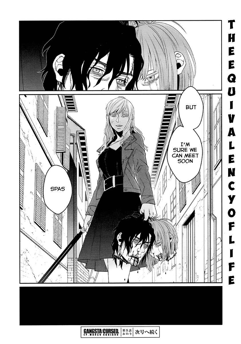 Page 61 Chapter 9 Gangsta: Cursed. - EP_Marco Adriano