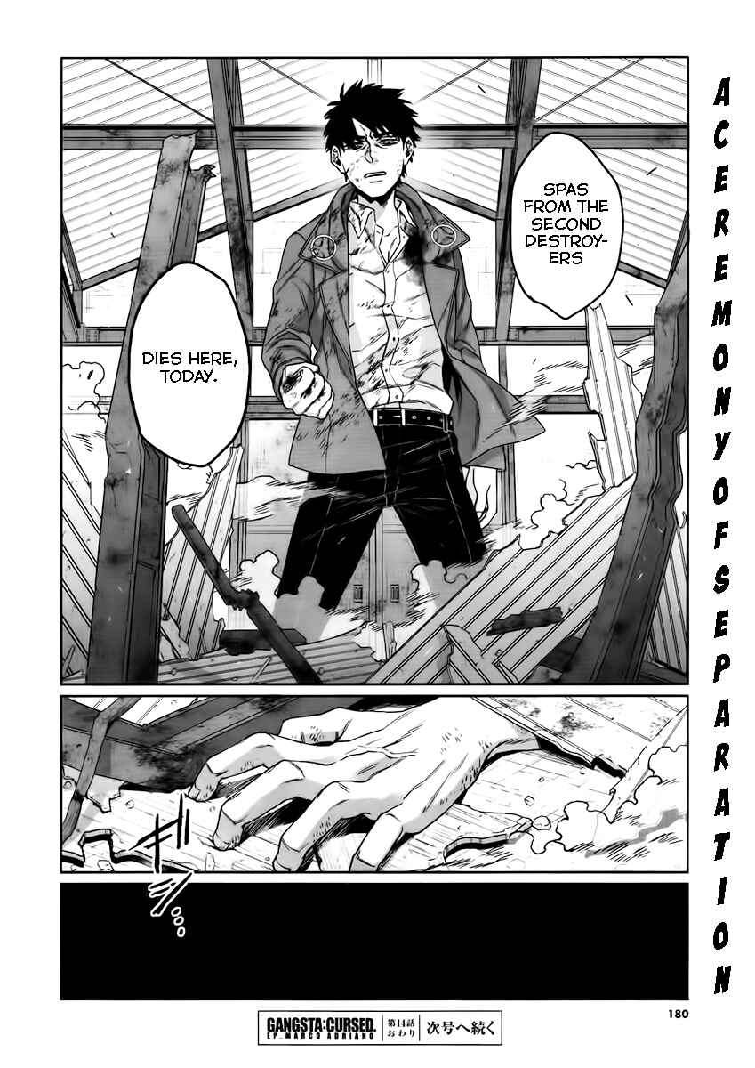 Page 33 Chapter 14 Gangsta: Cursed. - EP_Marco Adriano