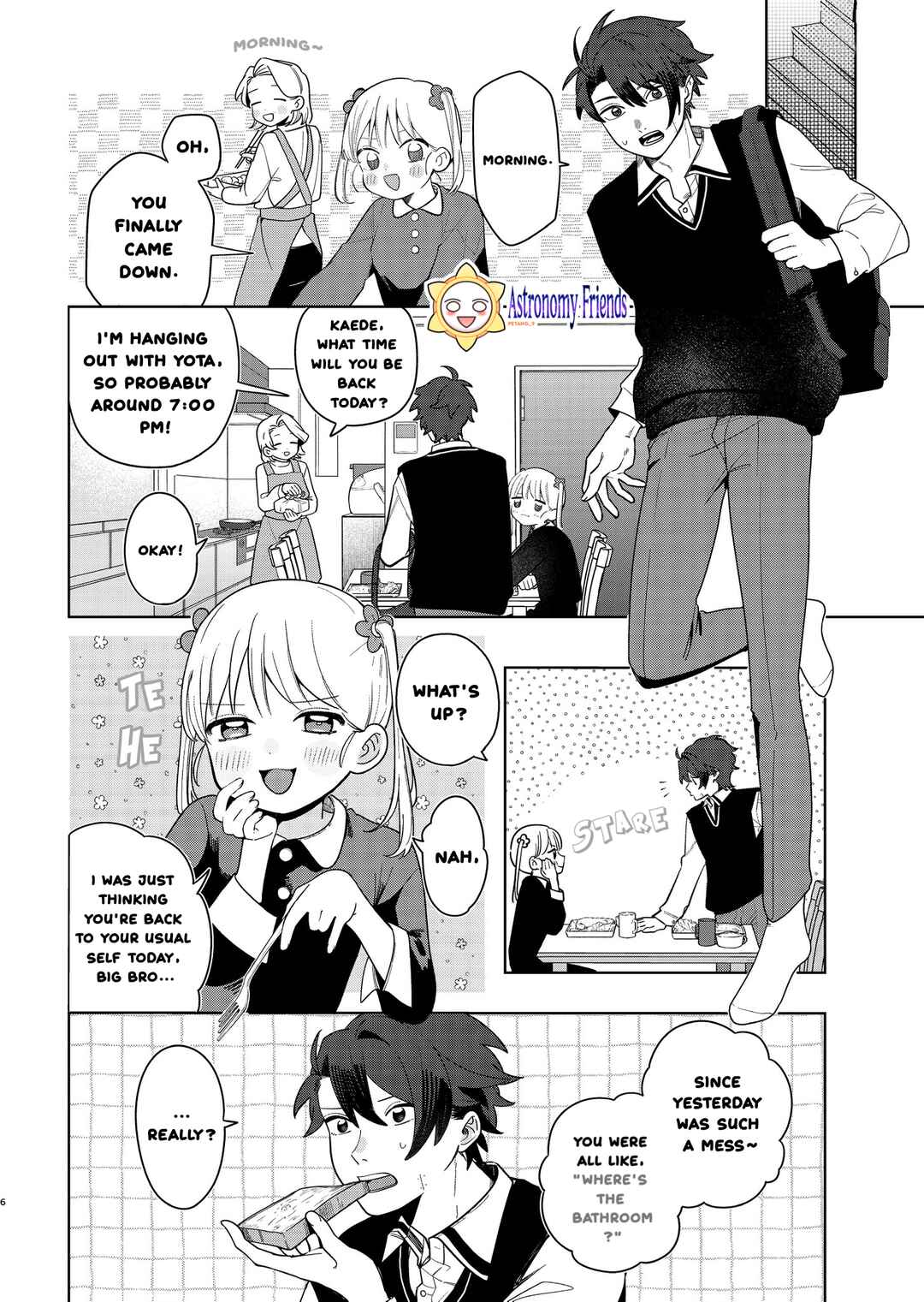 Page 4 Chapter 1 Ai da toka Fukushuu da toka