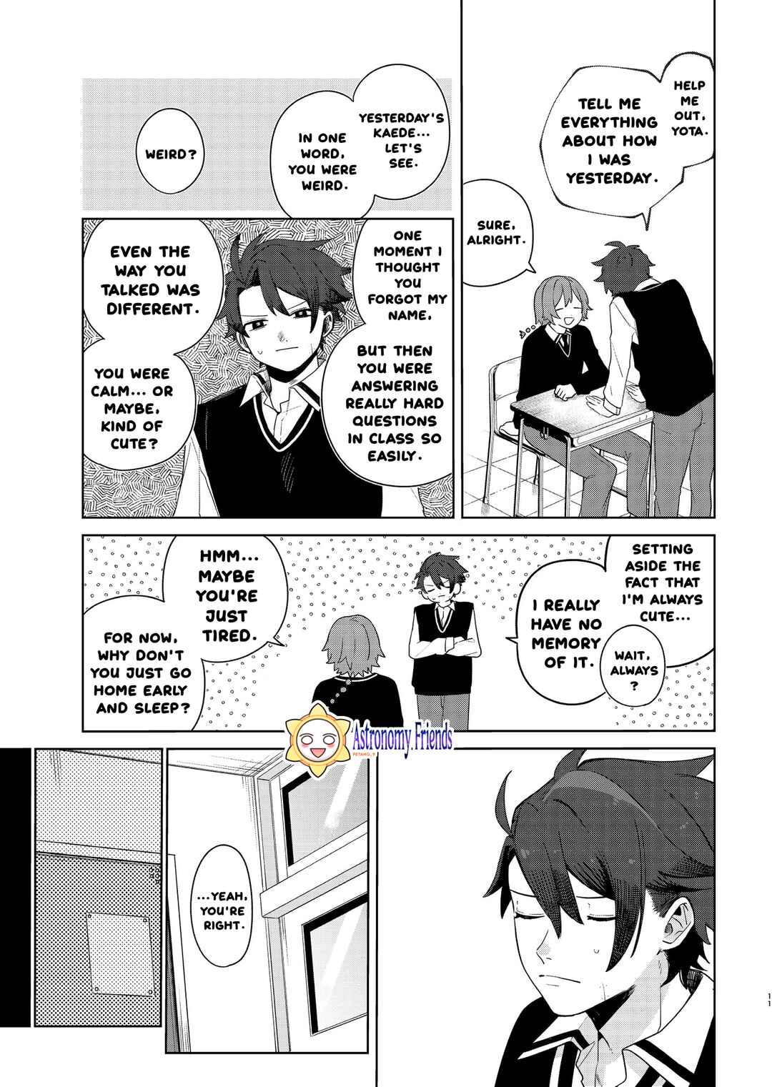 Page 9 Chapter 1 Ai da toka Fukushuu da toka