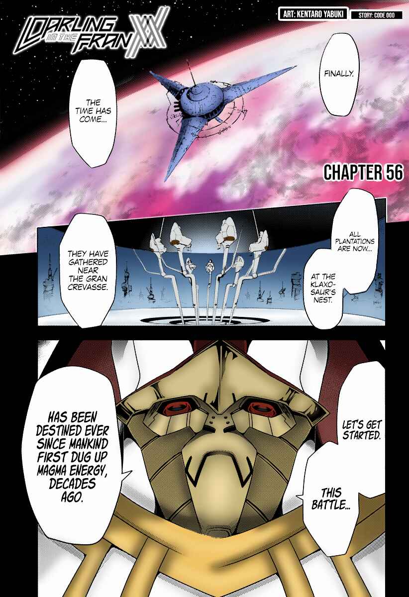Page 1 Chapter 56 DARLING in the FRANXX (Fan Colored)