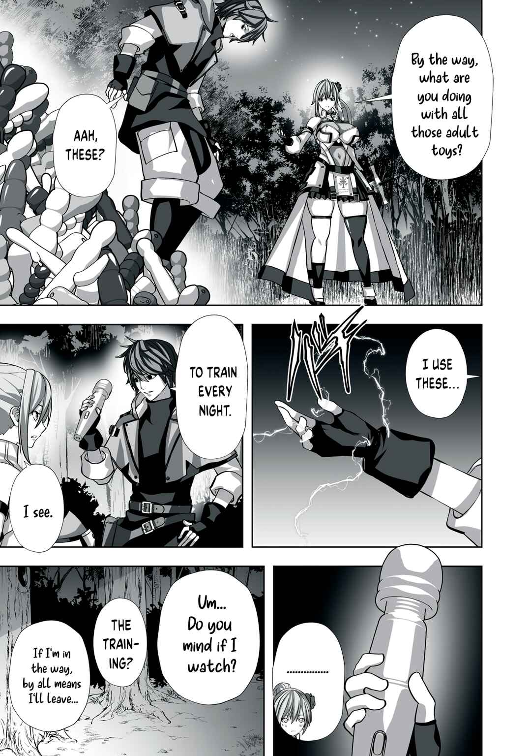 Page 11 Chapter 3 Tsuihou Sareta Renkinjutsushi, Adult Goods de Sekai wo Sukuu ~Donna Monster mo Zettai ni Ikaseru Otoko~