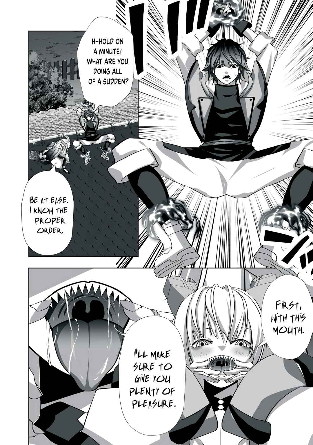 Page 10 Chapter 4 Tsuihou Sareta Renkinjutsushi, Adult Goods de Sekai wo Sukuu ~Donna Monster mo Zettai ni Ikaseru Otoko~