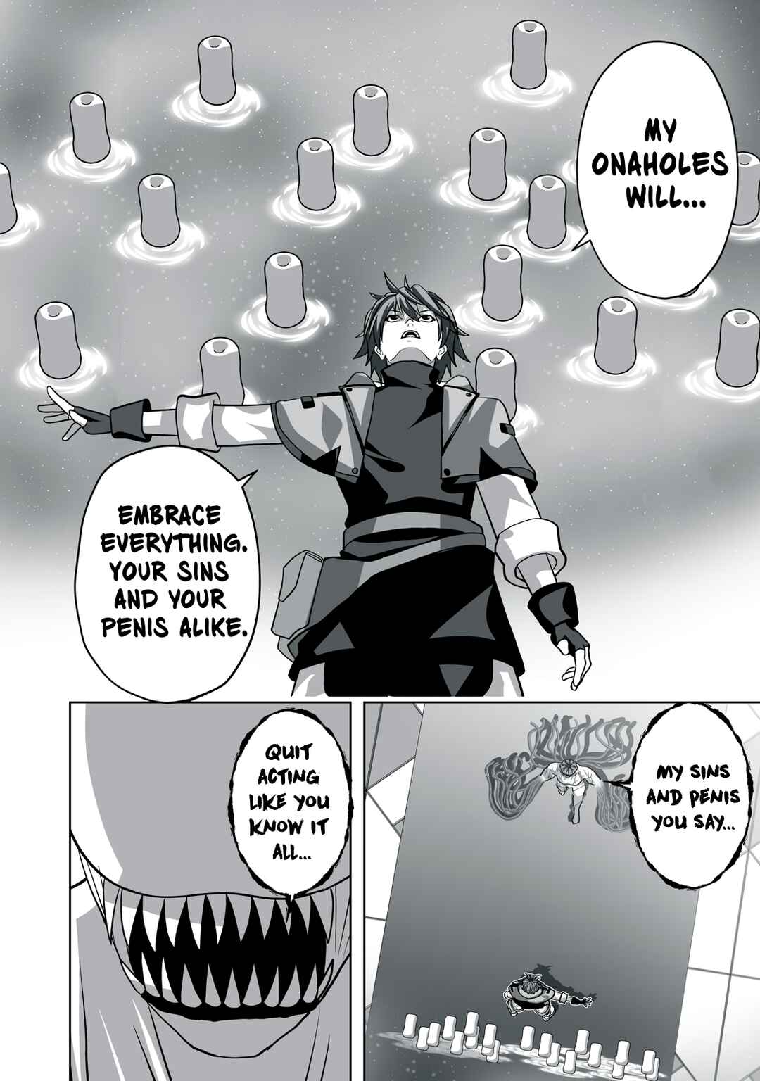 Page 4 Chapter 16 Tsuihou Sareta Renkinjutsushi, Adult Goods de Sekai wo Sukuu ~Donna Monster mo Zettai ni Ikaseru Otoko~