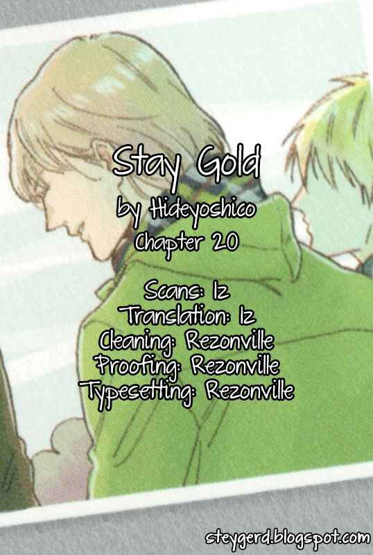 Page 1 Chapter 20 Stay Gold