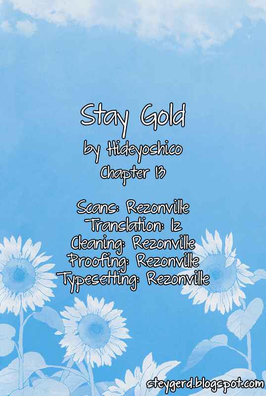 Page 1 Chapter 13 Stay Gold