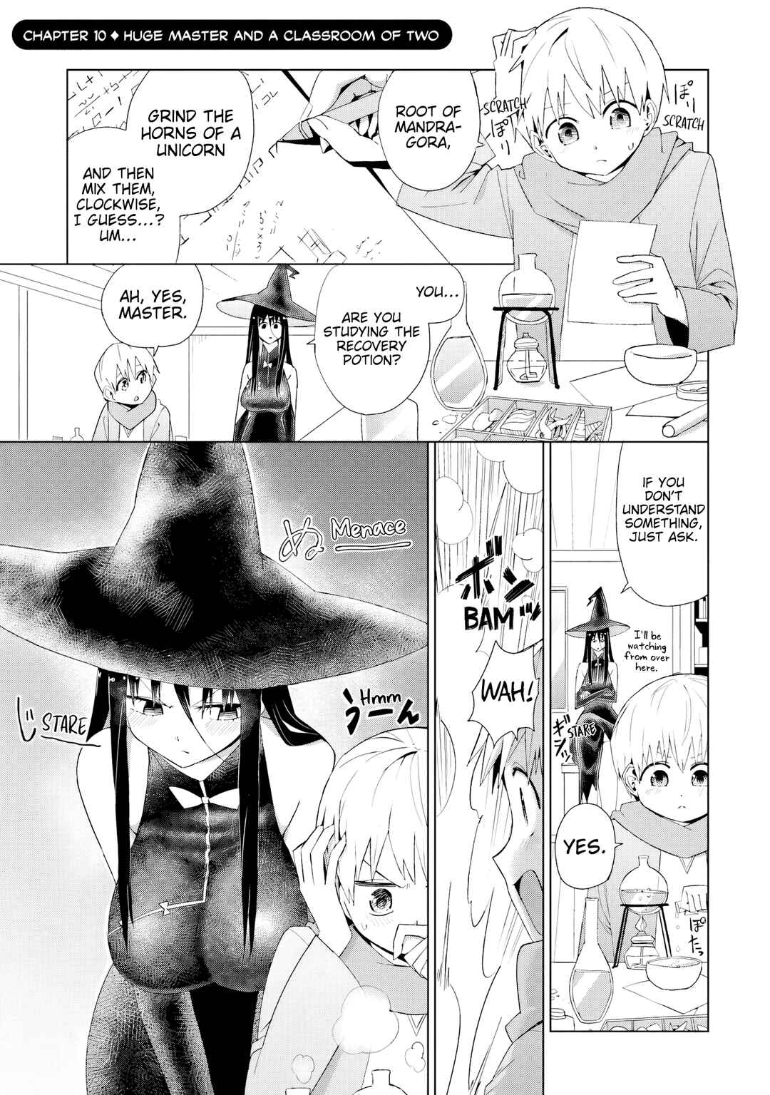 Page 2 Chapter 10 Mahou to Boku to Dekkai Shishou