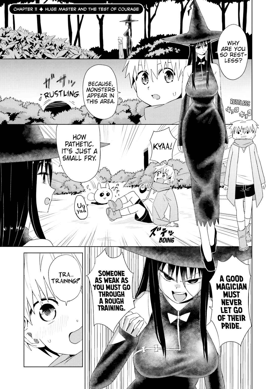 Page 2 Chapter 11 Mahou to Boku to Dekkai Shishou