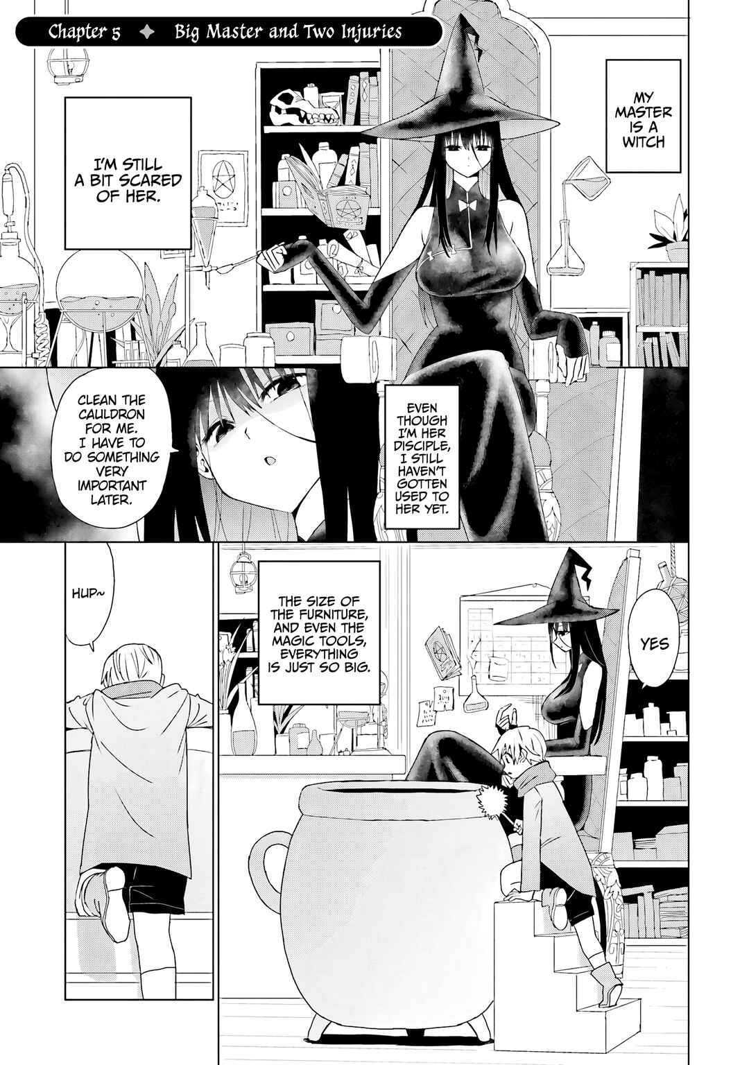 Page 2 Chapter 5 Mahou to Boku to Dekkai Shishou