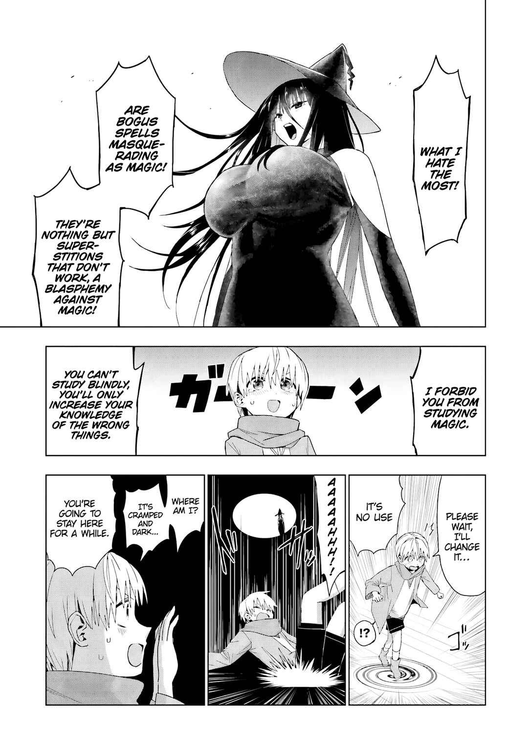 Page 4 Chapter 4 Mahou to Boku to Dekkai Shishou