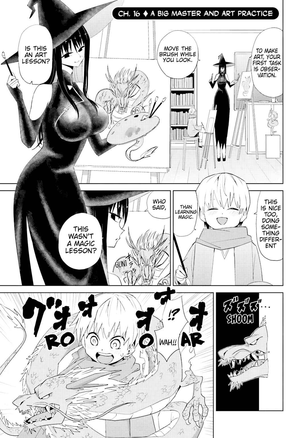 Page 2 Chapter 16 Mahou to Boku to Dekkai Shishou