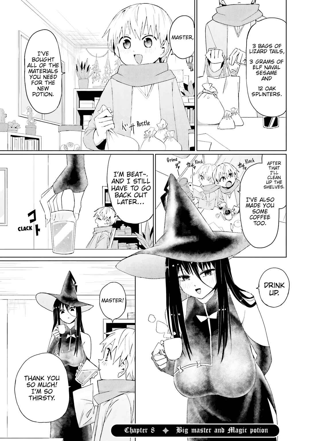 Page 2 Chapter 8 Mahou to Boku to Dekkai Shishou
