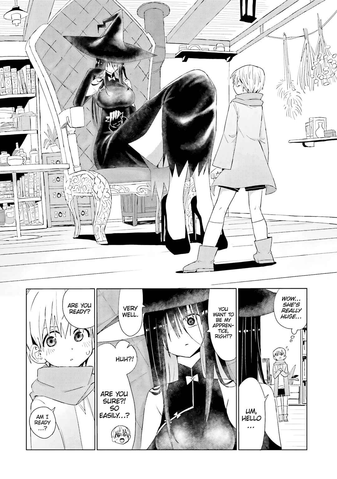Page 3 Chapter 2 Mahou to Boku to Dekkai Shishou