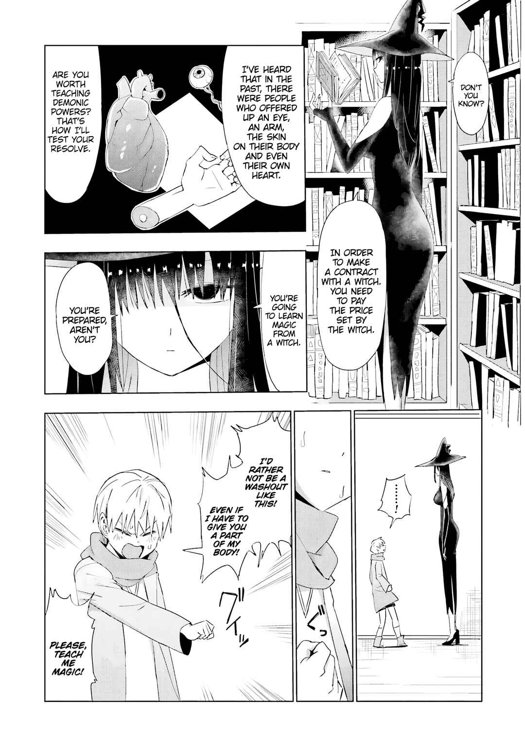 Page 4 Chapter 2 Mahou to Boku to Dekkai Shishou