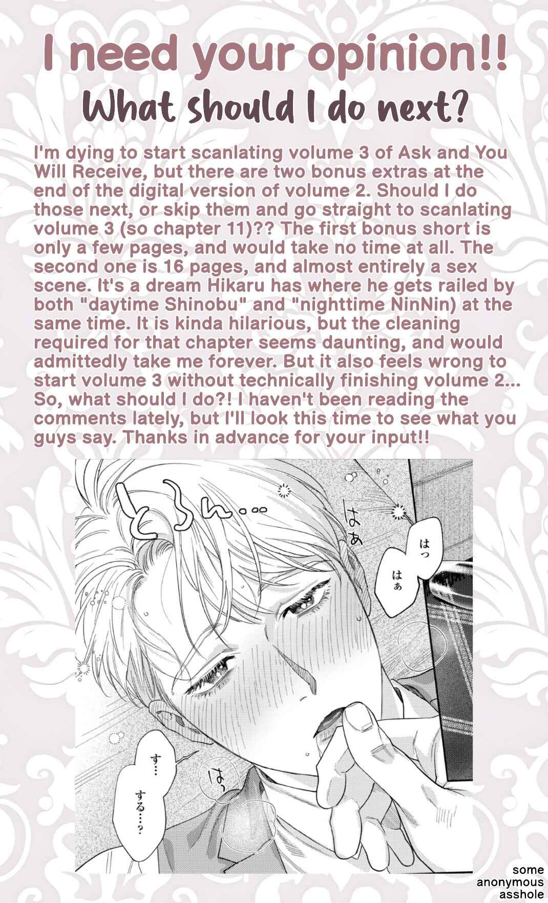 Page 60 Chapter 10 Ask and You Will Receive