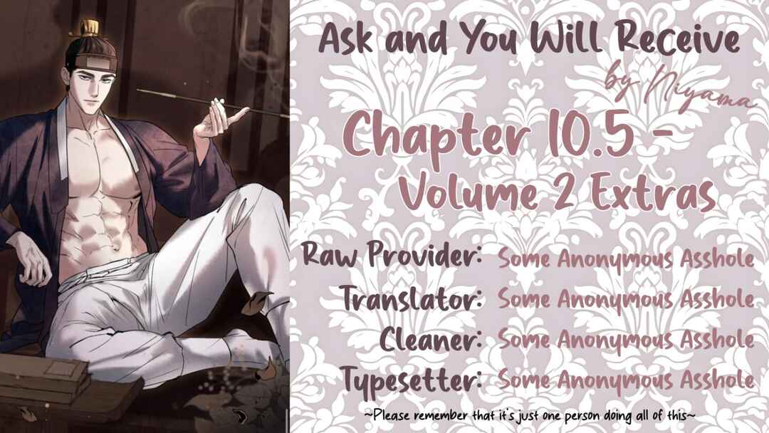 Page 1 Chapter 10.5 Ask and You Will Receive