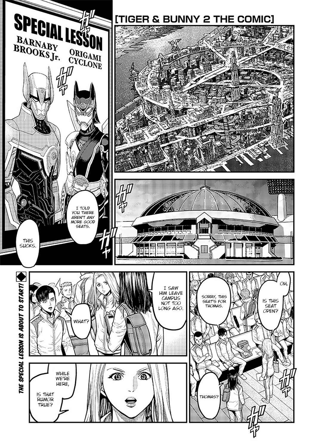 Page 1 Chapter 15 Tiger & Bunny 2: The Comic