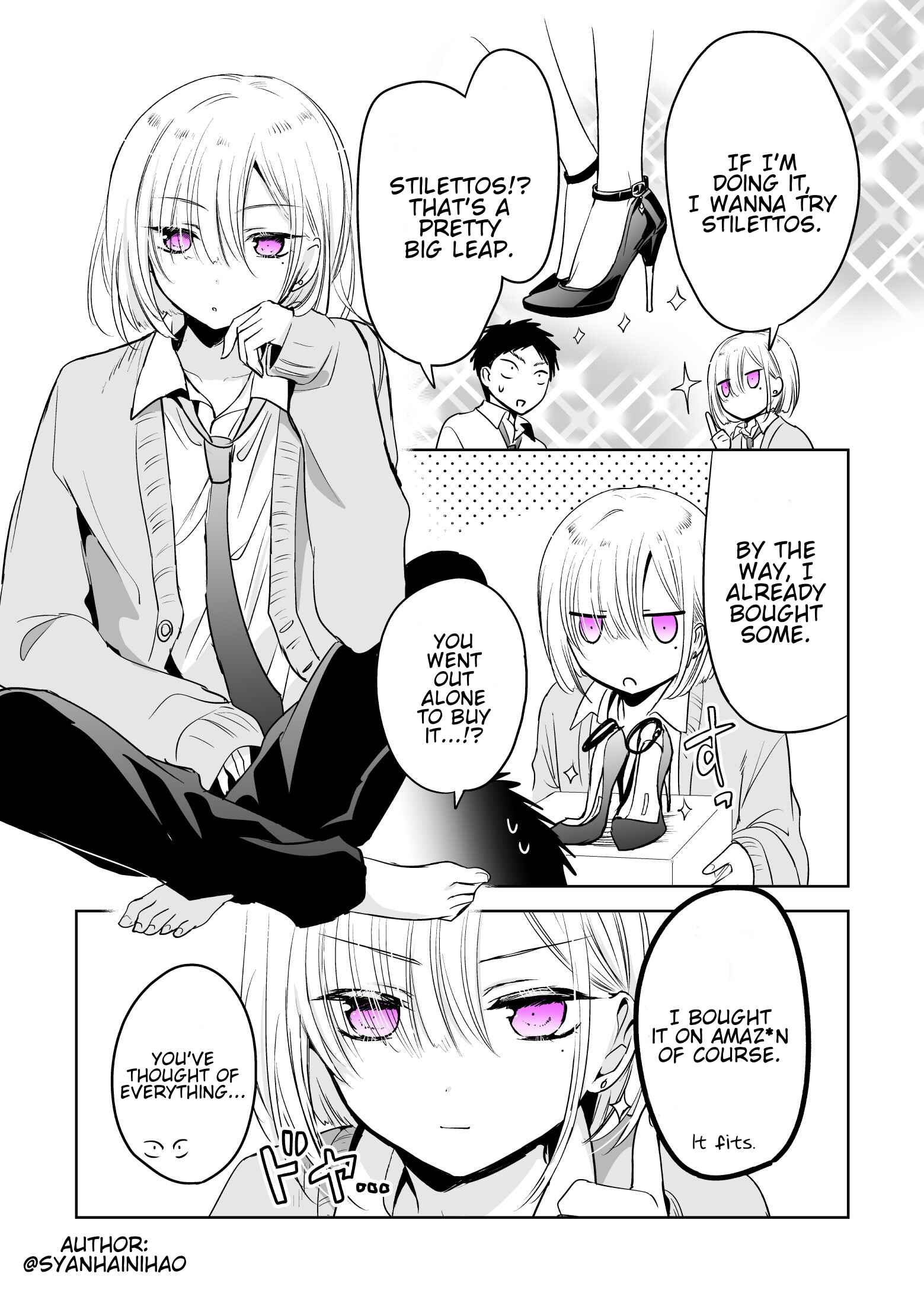 Page 2 Chapter 3 Tomodachi ga Skirt haite mitai tte Itte kita Ken