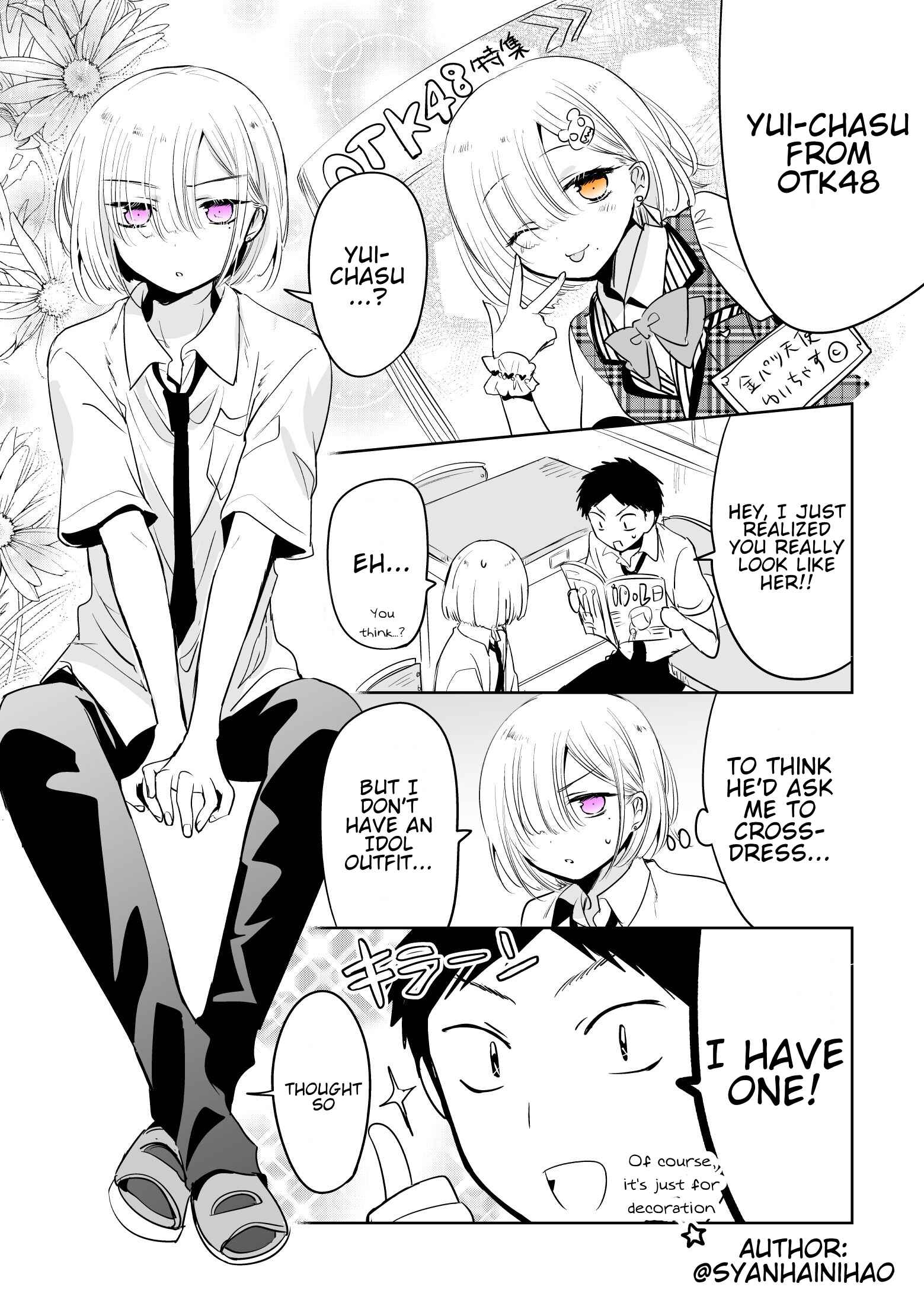 Page 2 Chapter 6 Tomodachi ga Skirt haite mitai tte Itte kita Ken