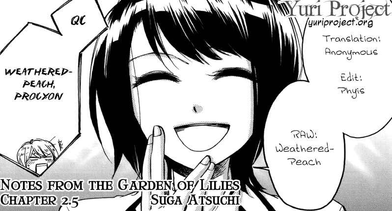 Page 9 Chapter 2.5 Zenryaku, Yuri no Sono yori