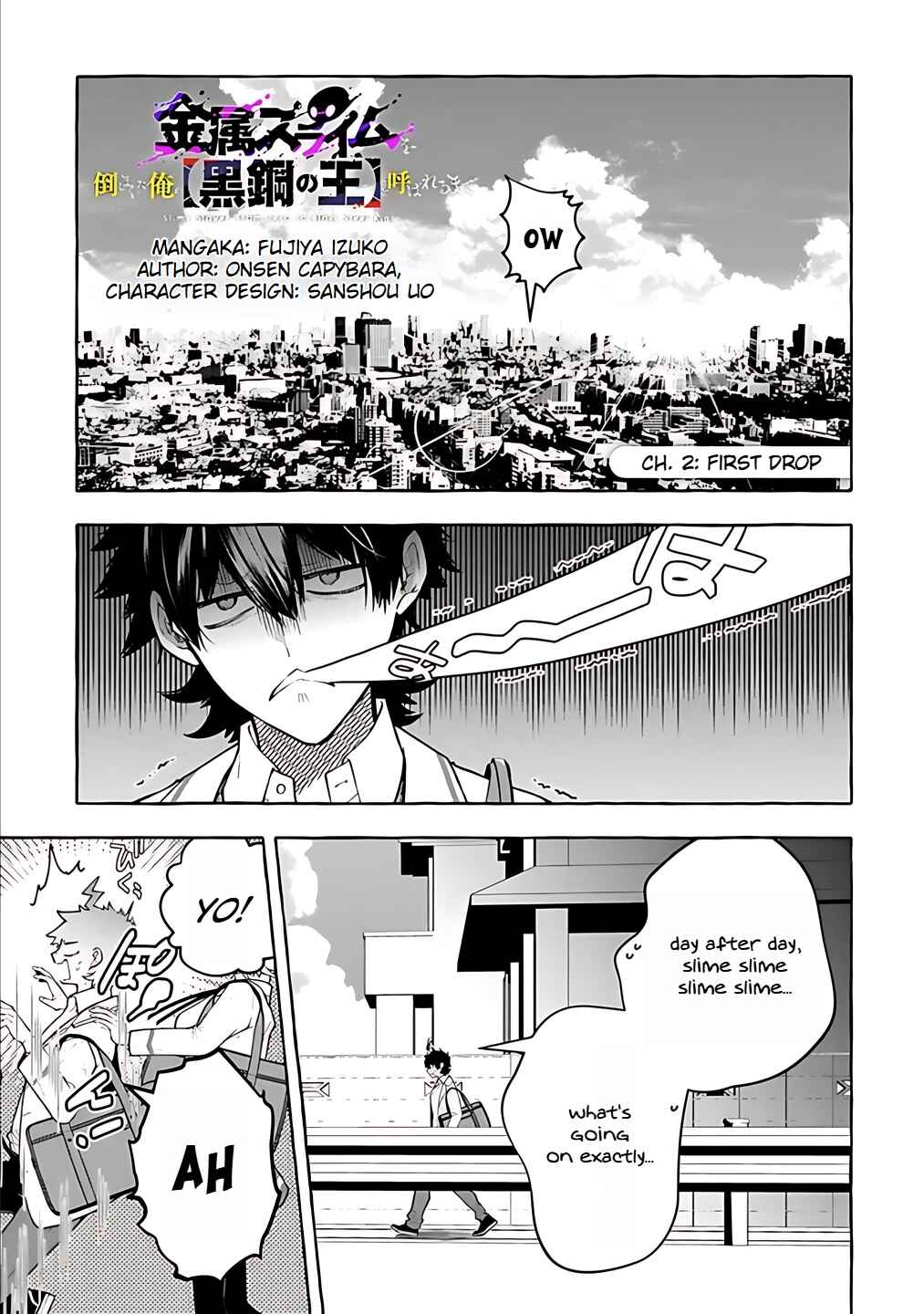 Page 1 Chapter 2 Kinzoku Slime wo Taoshi Makutta Ore ga Kurokou no Ou to Yobareru Made