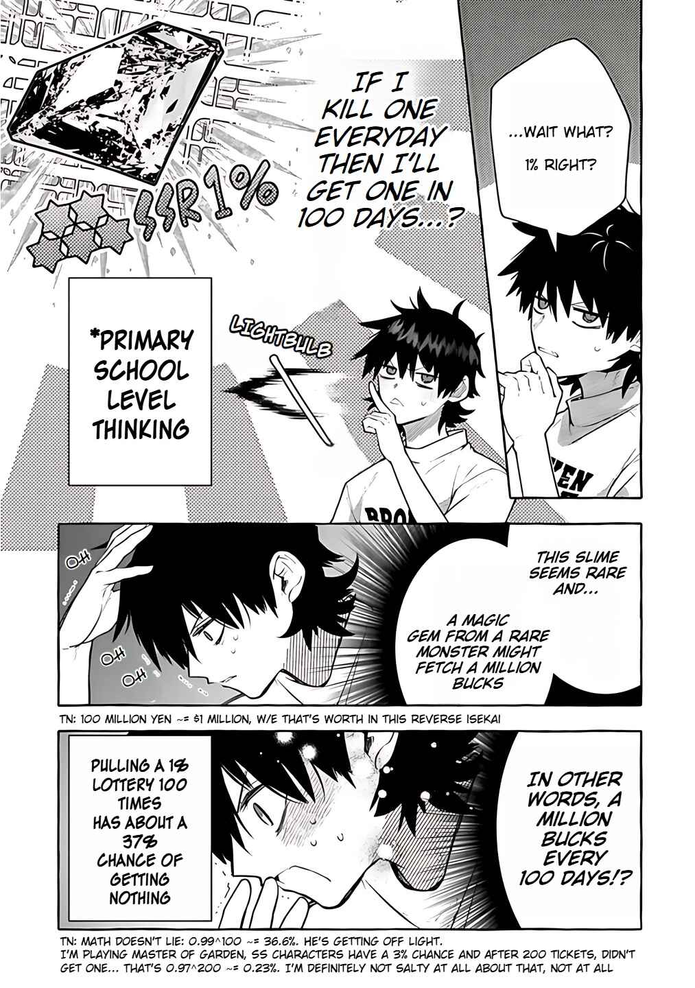 Page 8 Chapter 2 Kinzoku Slime wo Taoshi Makutta Ore ga Kurokou no Ou to Yobareru Made