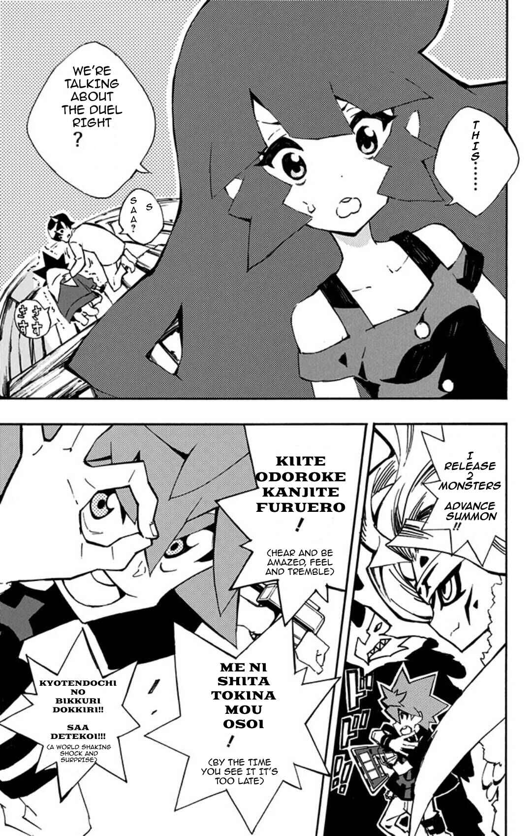 Page 21 Chapter 8 Yu-Gi-Oh! SEVENS Luke! Bakuretsu Hadou Den!!