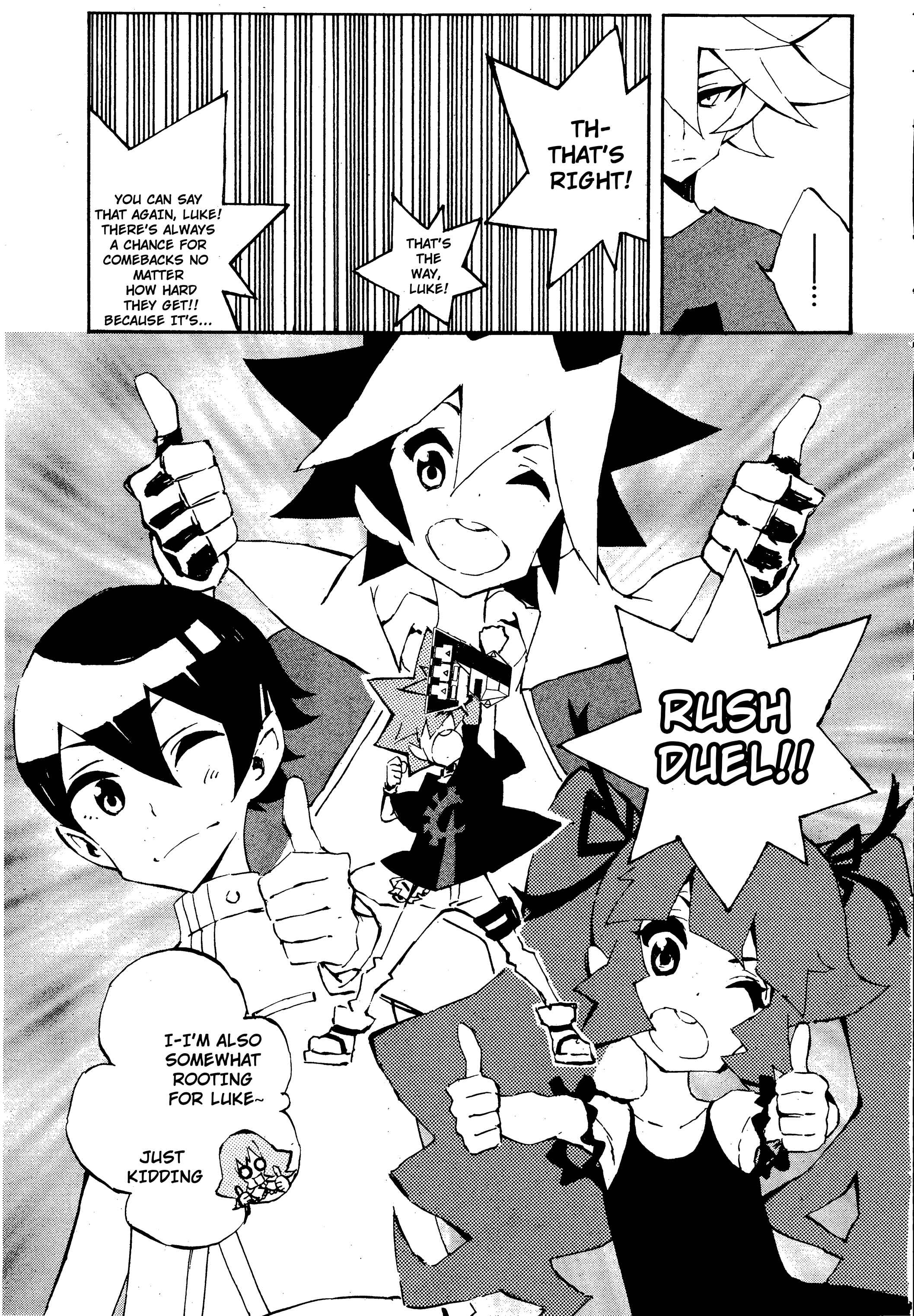 Page 11 Chapter 6 Yu-Gi-Oh! SEVENS Luke! Bakuretsu Hadou Den!!