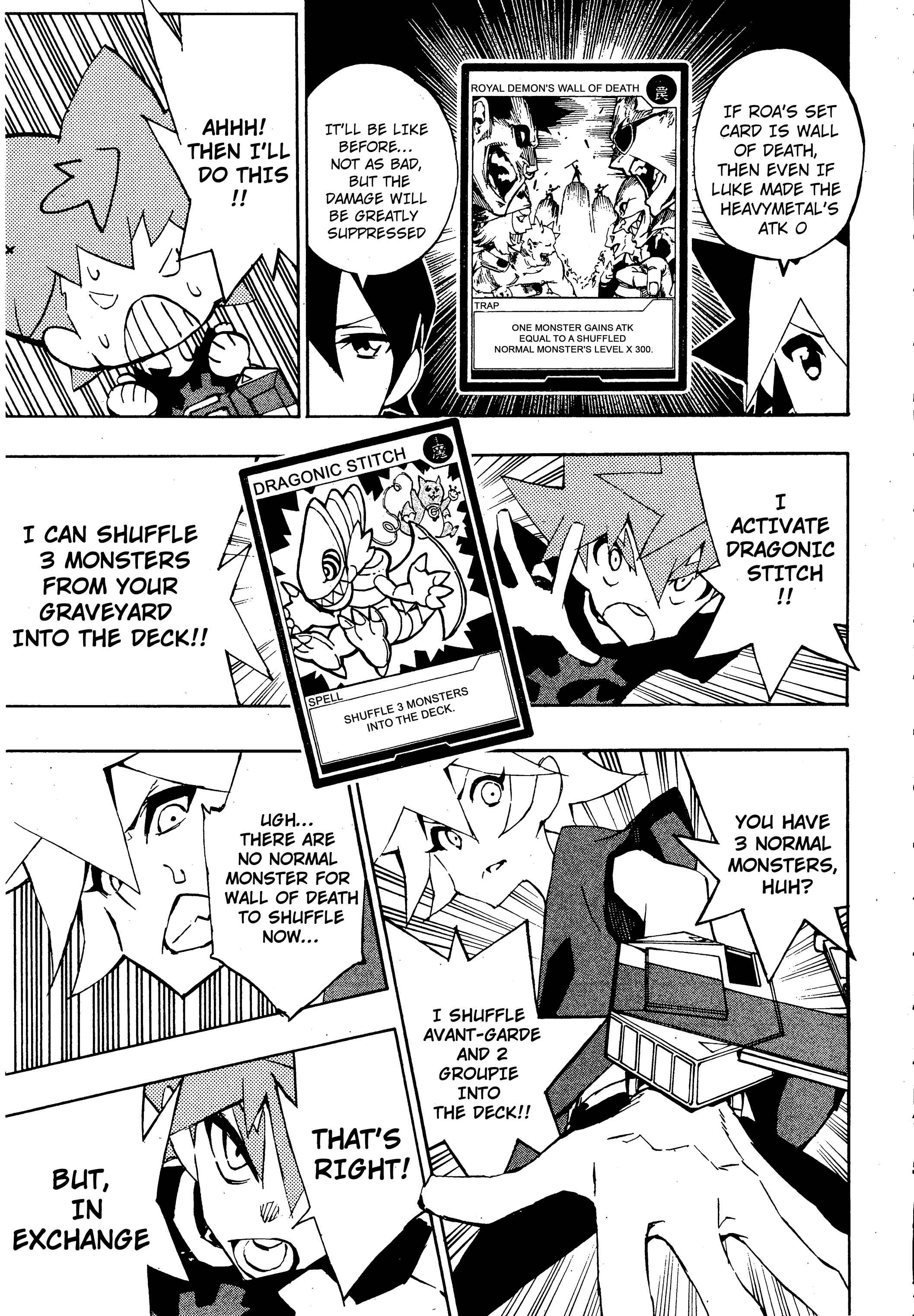 Page 20 Chapter 6 Yu-Gi-Oh! SEVENS Luke! Bakuretsu Hadou Den!!
