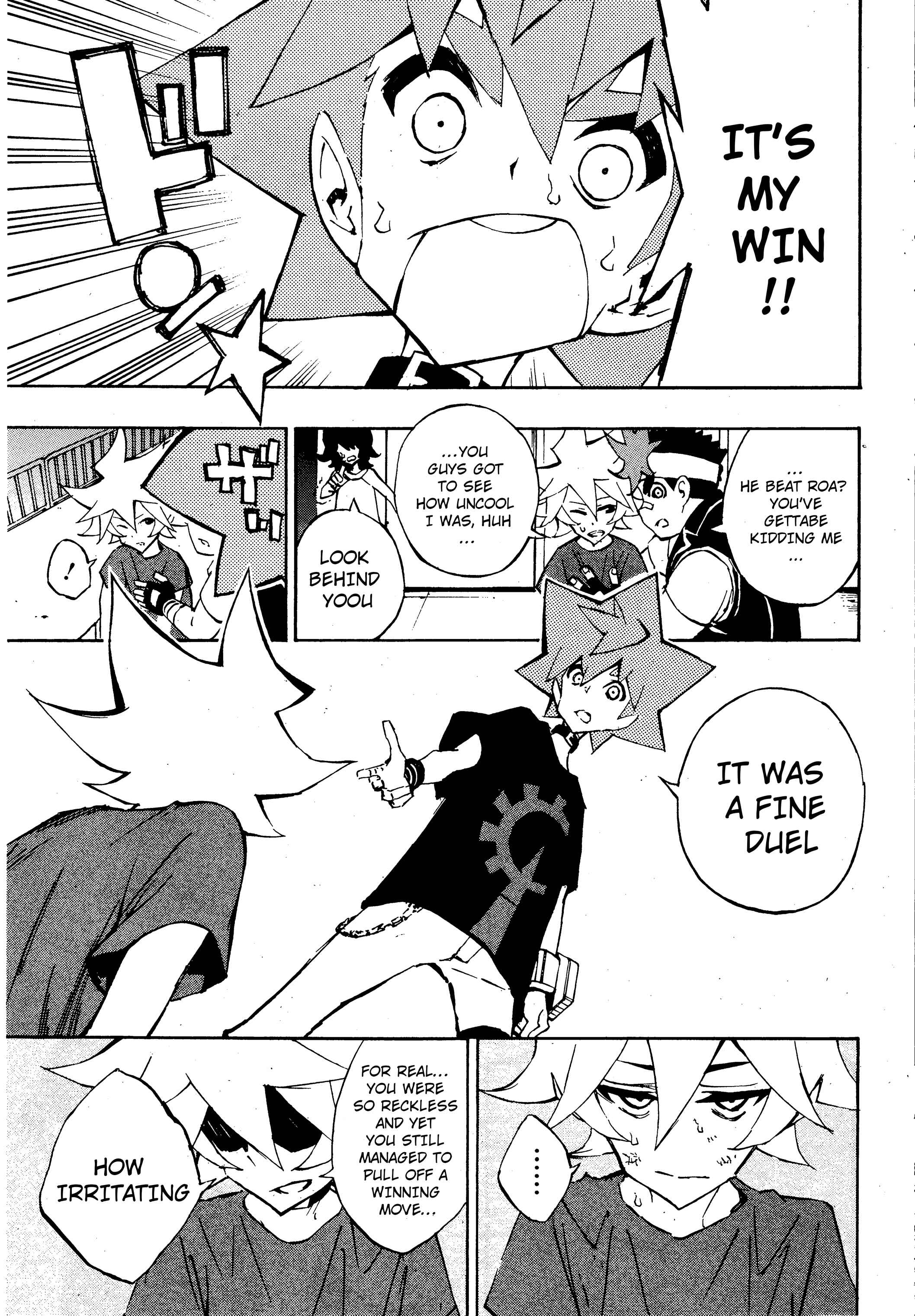 Page 25 Chapter 6 Yu-Gi-Oh! SEVENS Luke! Bakuretsu Hadou Den!!