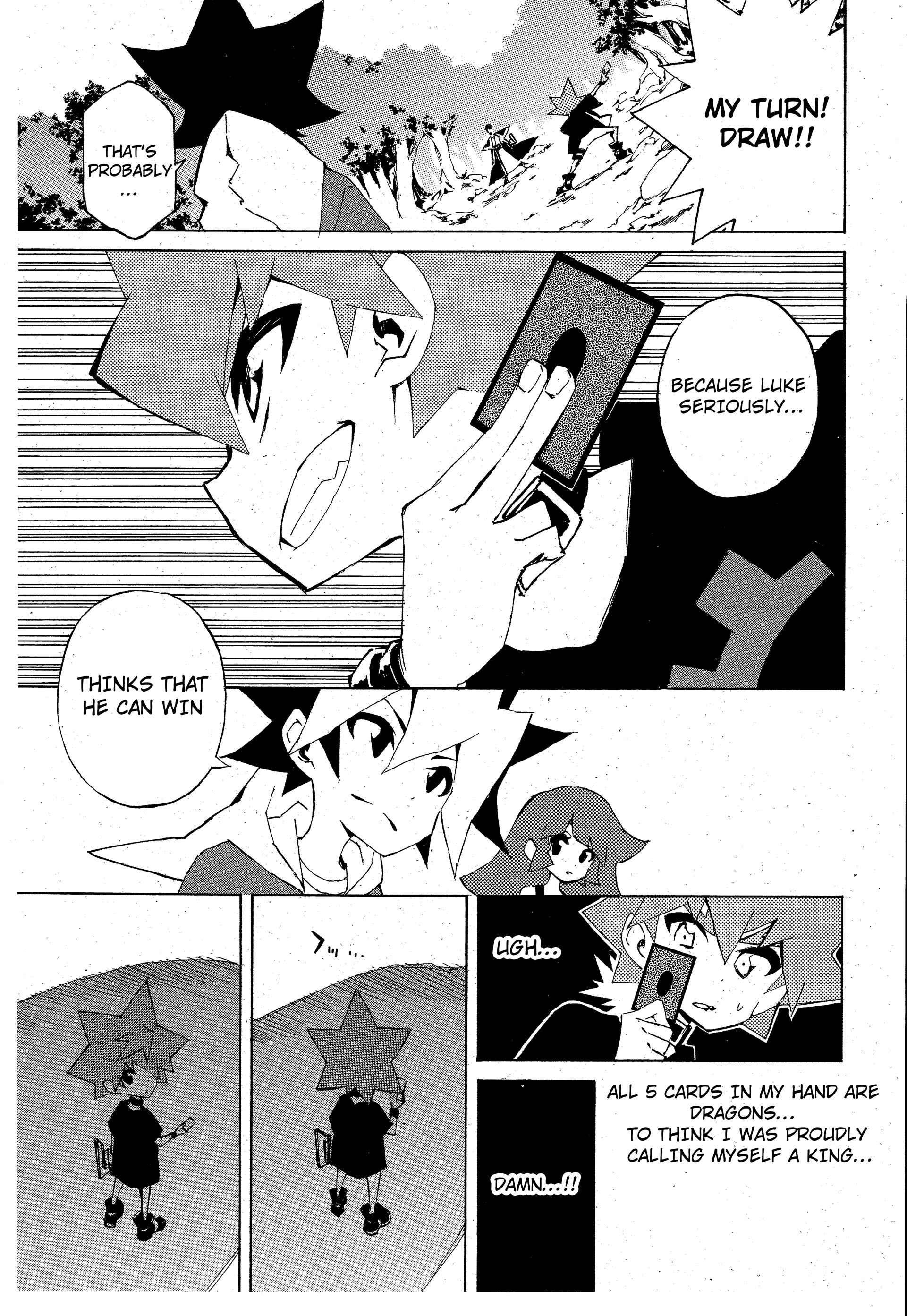 Page 21 Chapter 2 Yu-Gi-Oh! SEVENS Luke! Bakuretsu Hadou Den!!