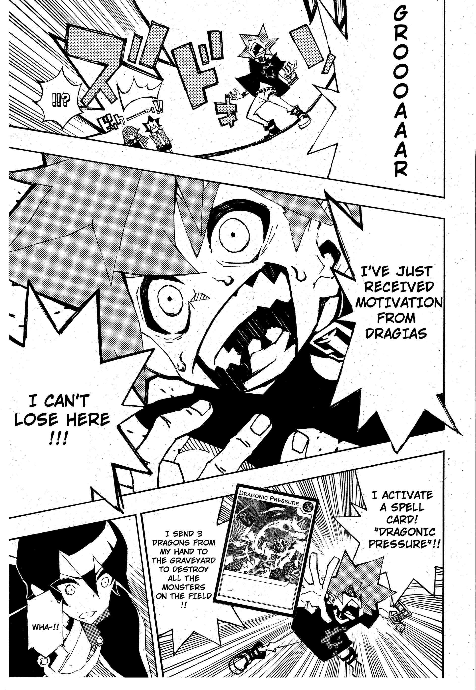 Page 23 Chapter 2 Yu-Gi-Oh! SEVENS Luke! Bakuretsu Hadou Den!!