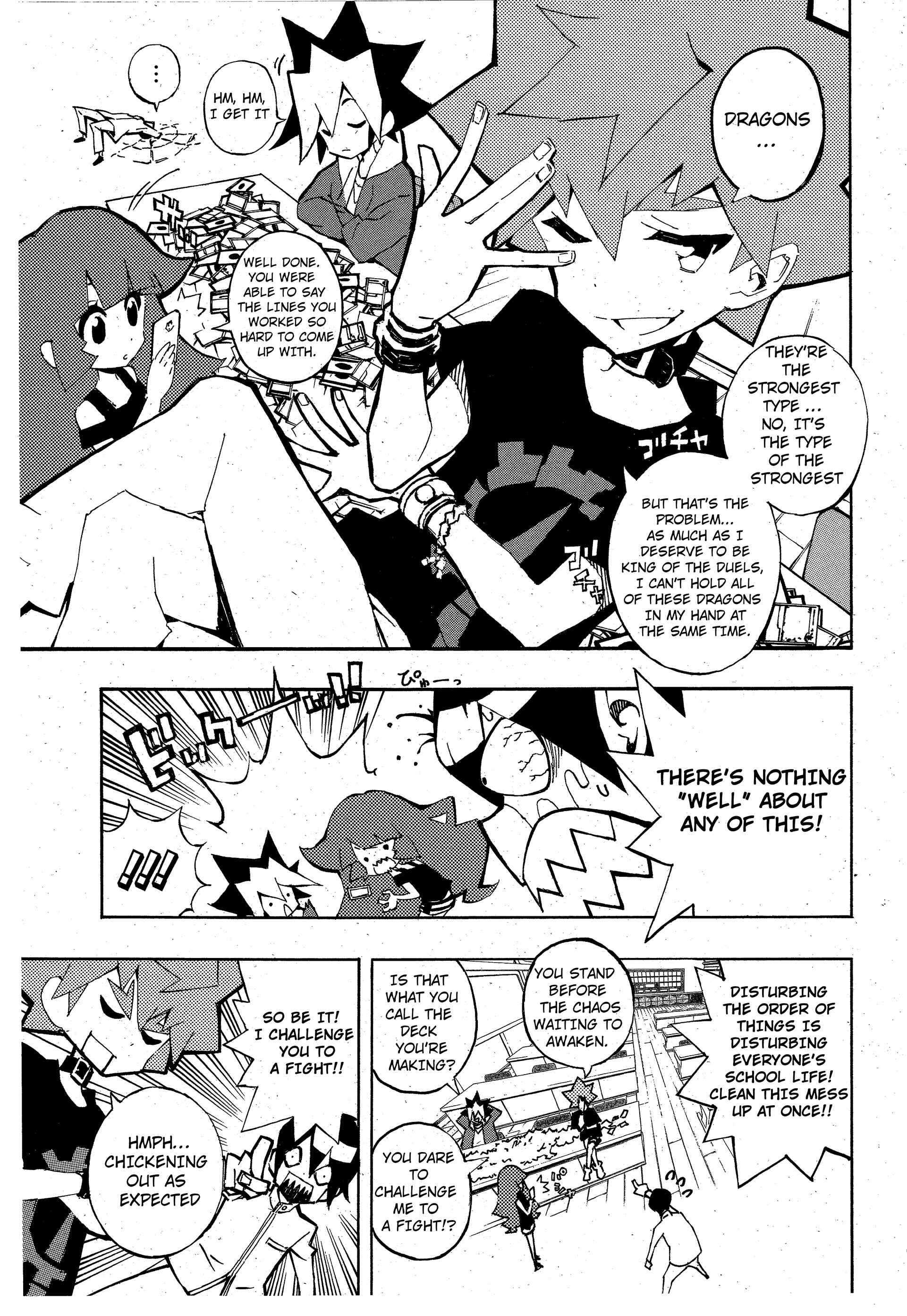 Page 5 Chapter 2 Yu-Gi-Oh! SEVENS Luke! Bakuretsu Hadou Den!!