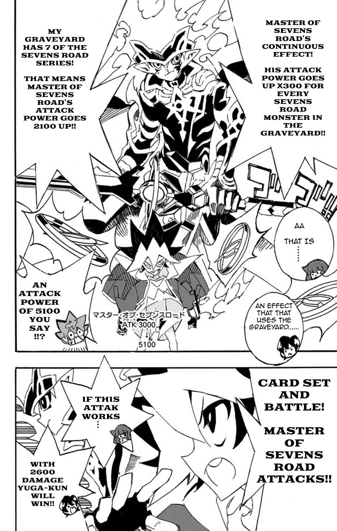 Page 4 Chapter 19 Yu-Gi-Oh! SEVENS Luke! Bakuretsu Hadou Den!!