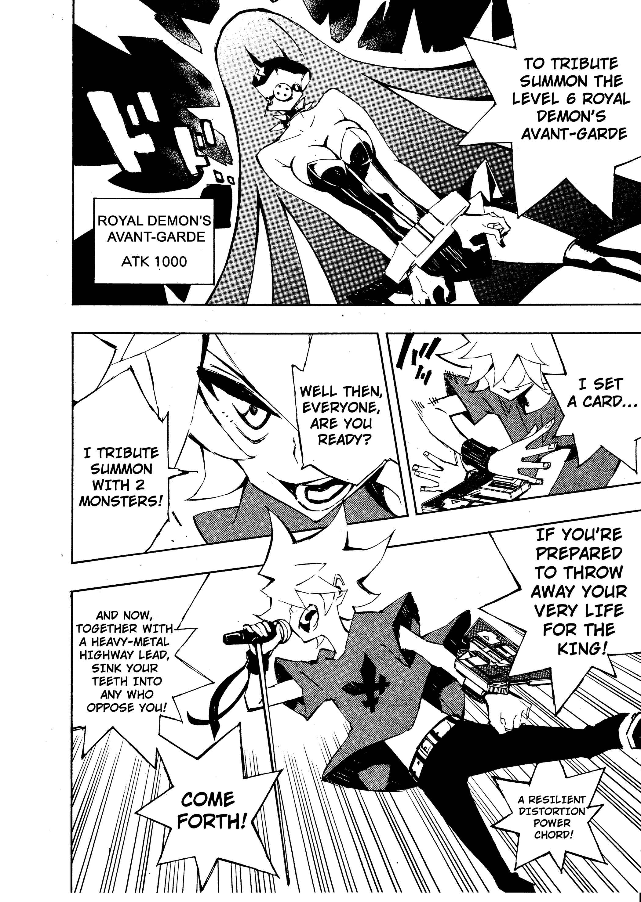 Page 14 Chapter 5 Yu-Gi-Oh! SEVENS Luke! Bakuretsu Hadou Den!!